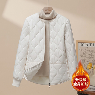 校服内胆秋冬新款女生棉服加绒加厚内胆棉衣贴身保暖打底棉袄外套