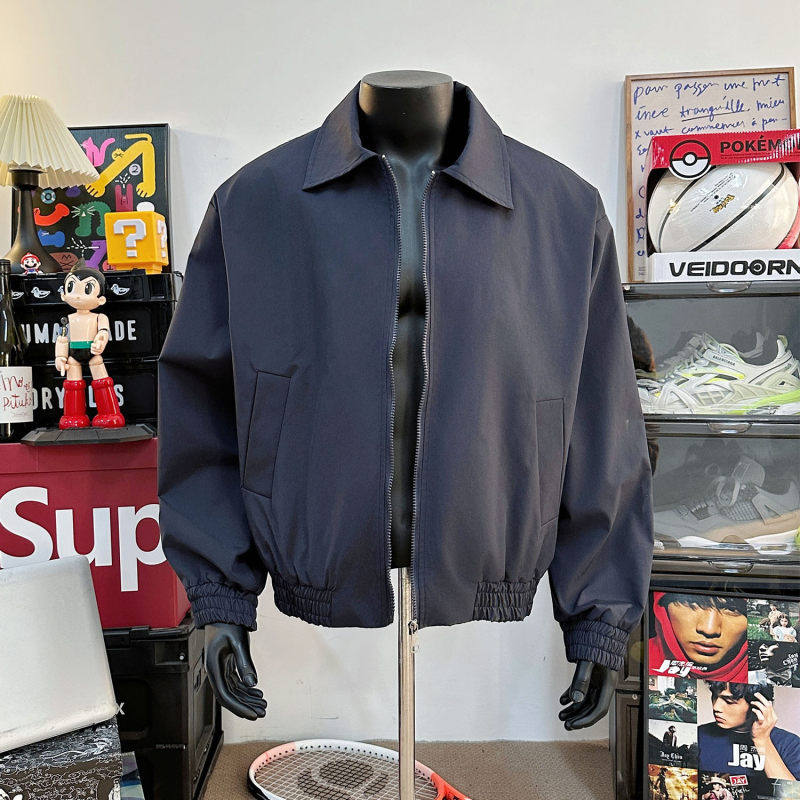 cleanfit飞行员夹克棉服男美式高街加厚棉衣痞帅翻领短款行政外套