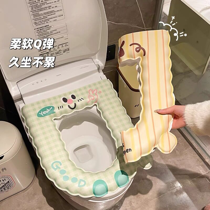 马桶垫粘贴式防水加厚EVA