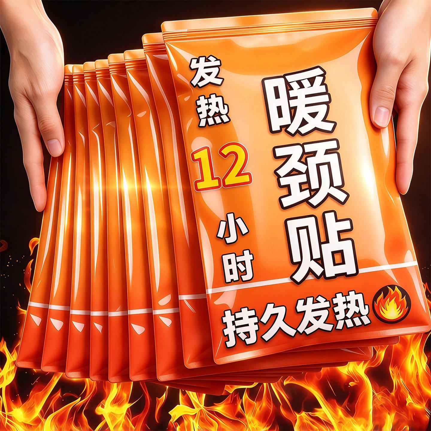 【贴身舒缓腰颈】艾草生姜暖颈贴居家常备温润舒适腹部护理保暖贴