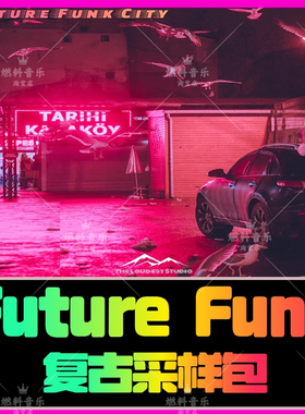 复古Future Funk风格采样包loop分轨编曲素材FLstudio音源