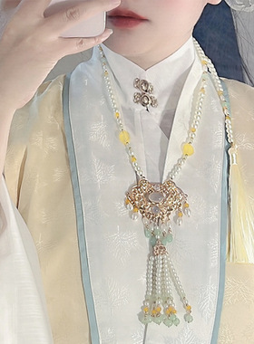 【春未眠】汉服长璎珞背云流苏