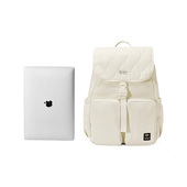 Skechers斯凯奇男女同款 质感大容量日常休闲双肩背包L424U011 时尚