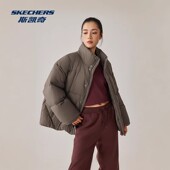 Skechers斯凯奇运动羽绒服保暖锁温男女防泼水立领外套P425U031