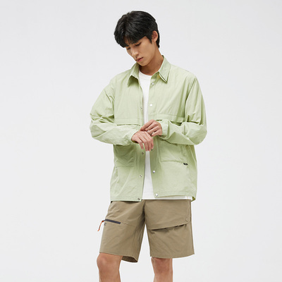 斯凯奇2024秋季男女同款梭织外套