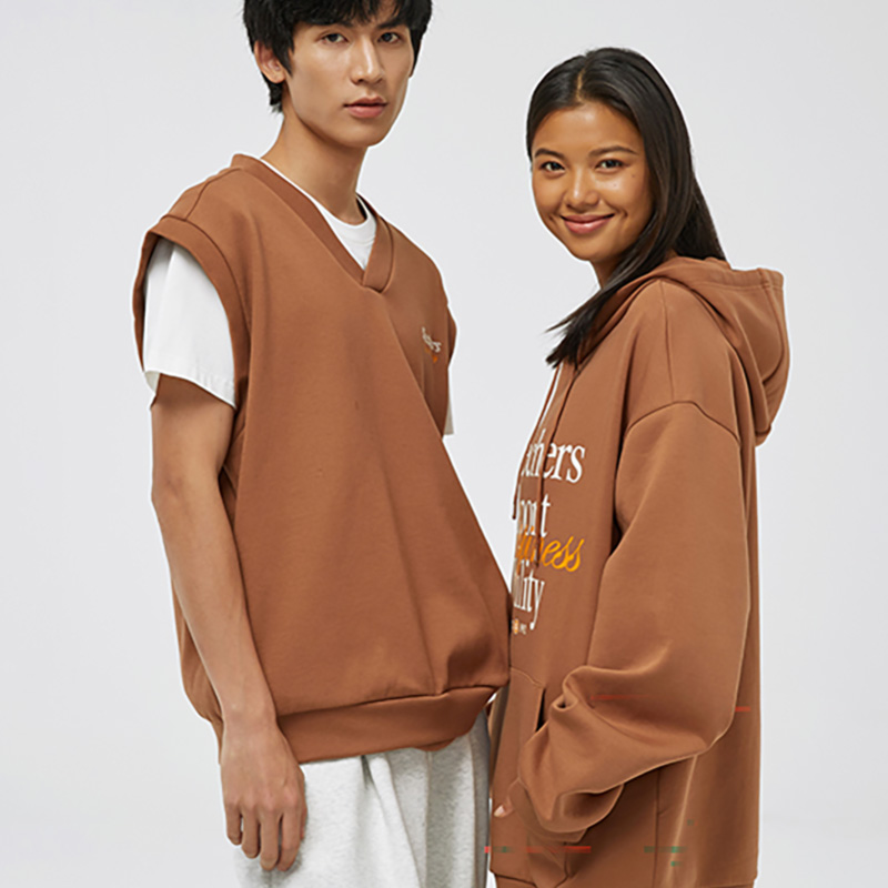 Skechers斯凯奇男女款运动简约休闲V领针织背心 L324U029/03F9