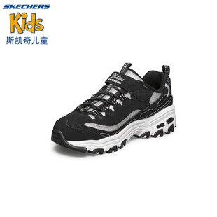 复古运动老爹鞋 Skechers斯凯奇新款 女童休闲熊猫鞋 时尚 664151L