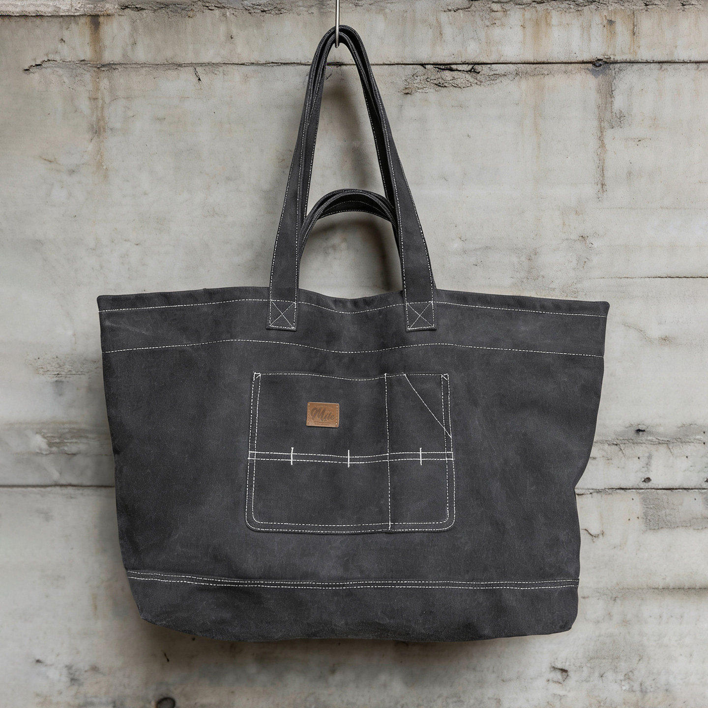 MRA男装 大容量水洗帆布托特包旅行健身单肩斜跨电脑多功能包潮男