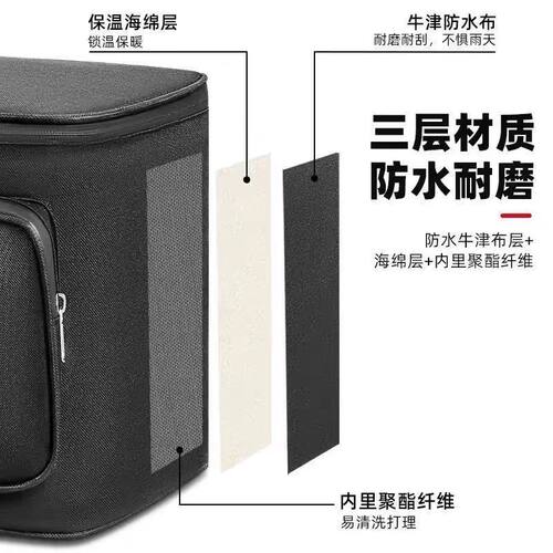 大容量电动车后备箱头盔收纳后置