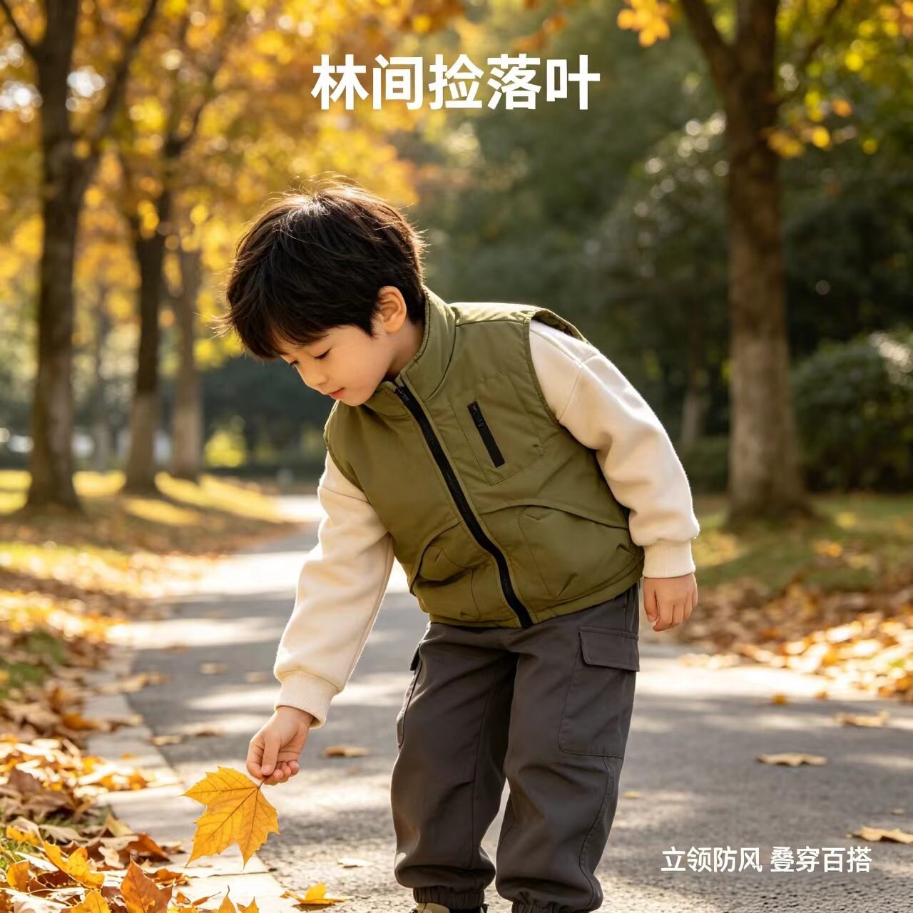 男童马甲儿童背心冬外穿2026