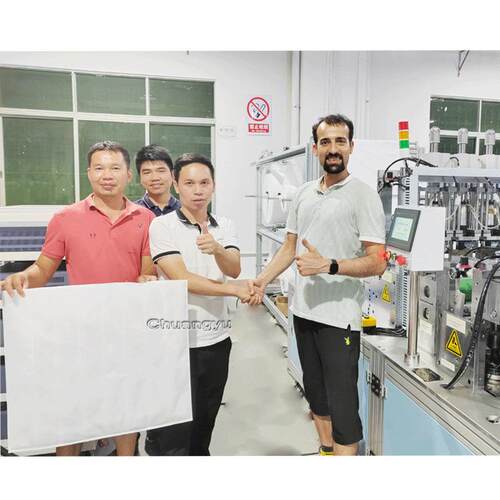 无纺布过袋滤生产设备复合机造机高量产专用CY-JM203效半制自动机