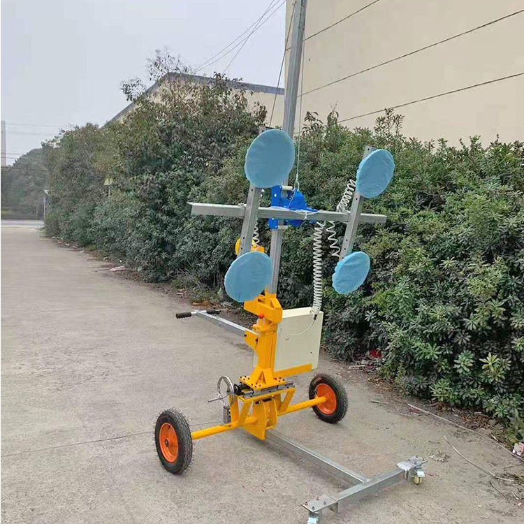 真空吸盘手推车 电动玻璃吸盘搬运车 玻璃移动升降吸盘车