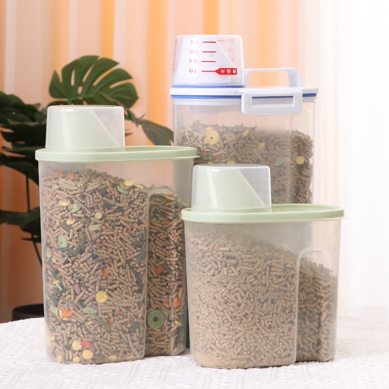 宠物饲料储量兔密封罐防潮仓鼠