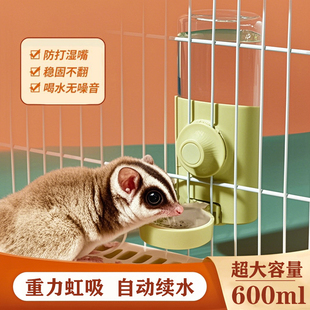 蜜袋鼯水壶自动喂水器悬挂专用静音小蜜喂食器饮水喝水食盆用品