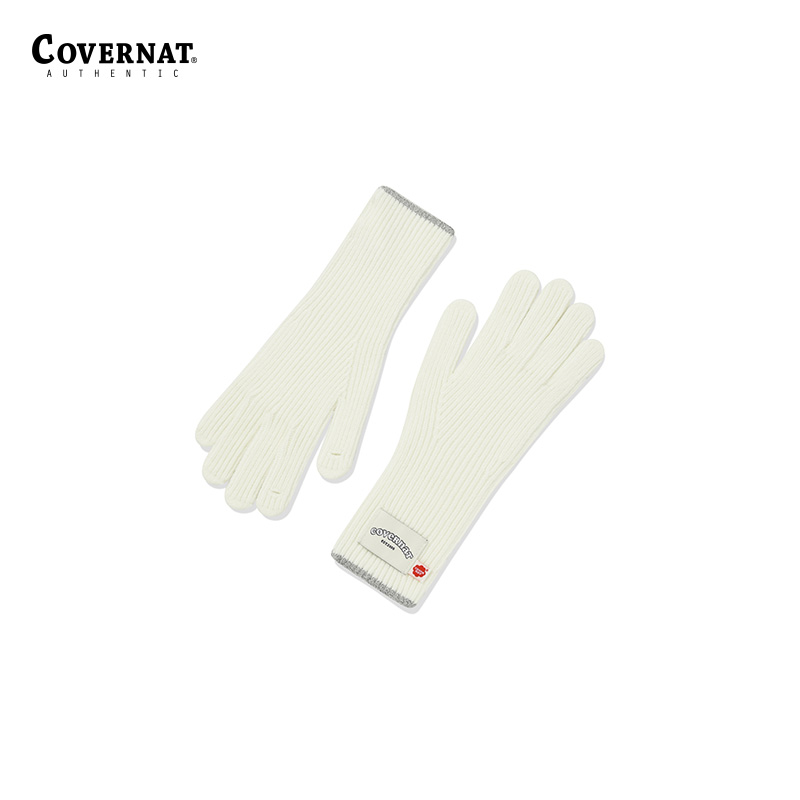 covernat保暖手套毛线女