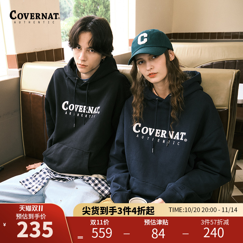 印花连帽卫衣oversize