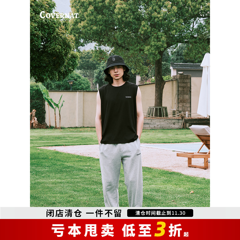 Covernat背心无袖T恤2023