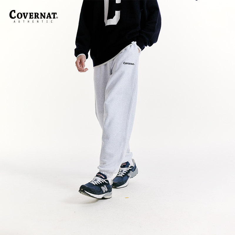 covernat针织长裤宽松
