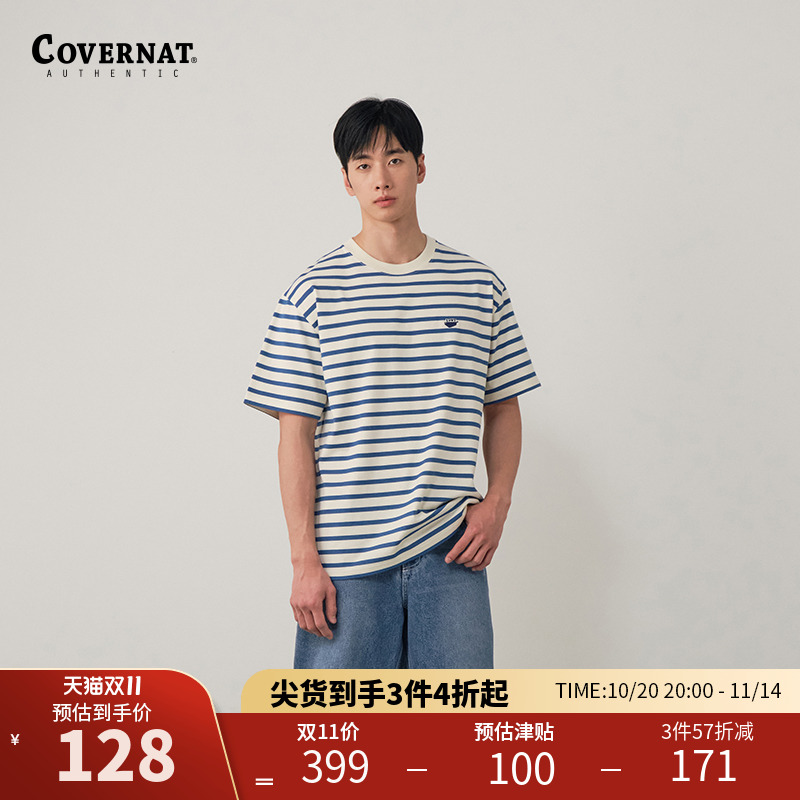 Covernat短袖T恤纯棉上衣