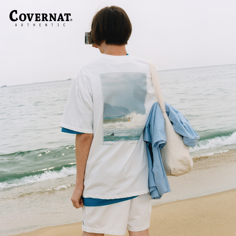 covernat情侣款短袖印花