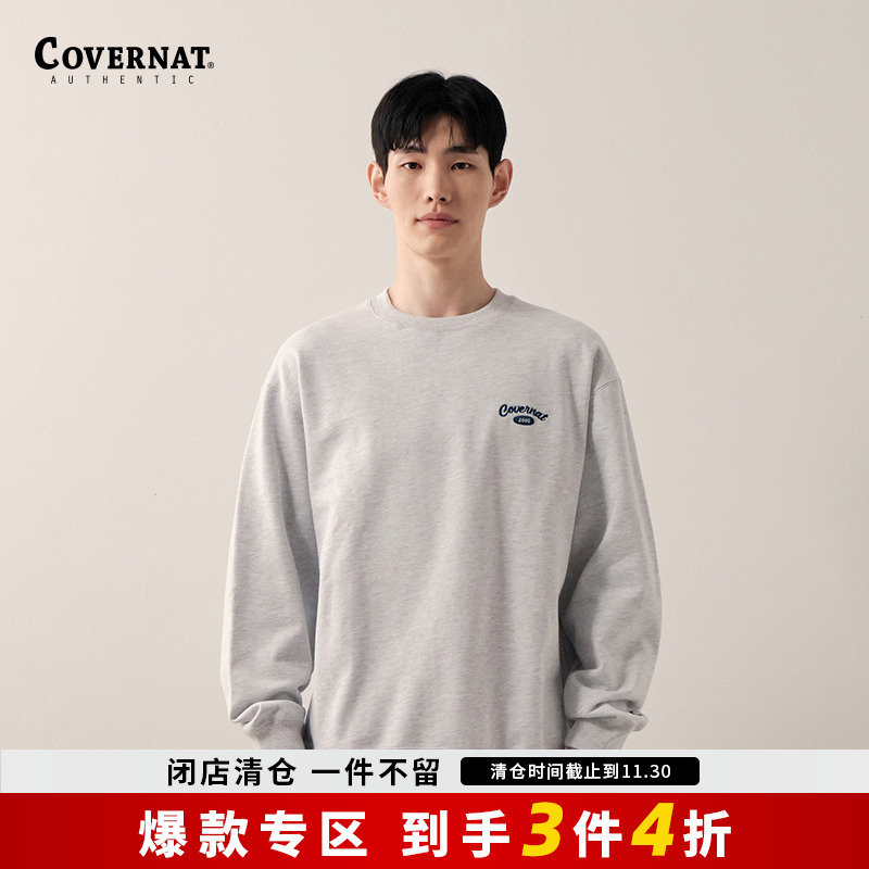 covernat圆领套头卫衣