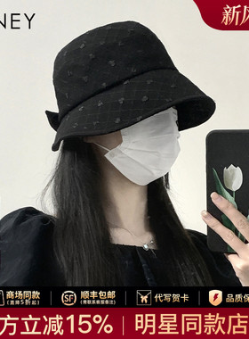 Viney渔夫帽子女夏季2026新款大头围素颜遮太阳遮脸防晒盆帽薄款