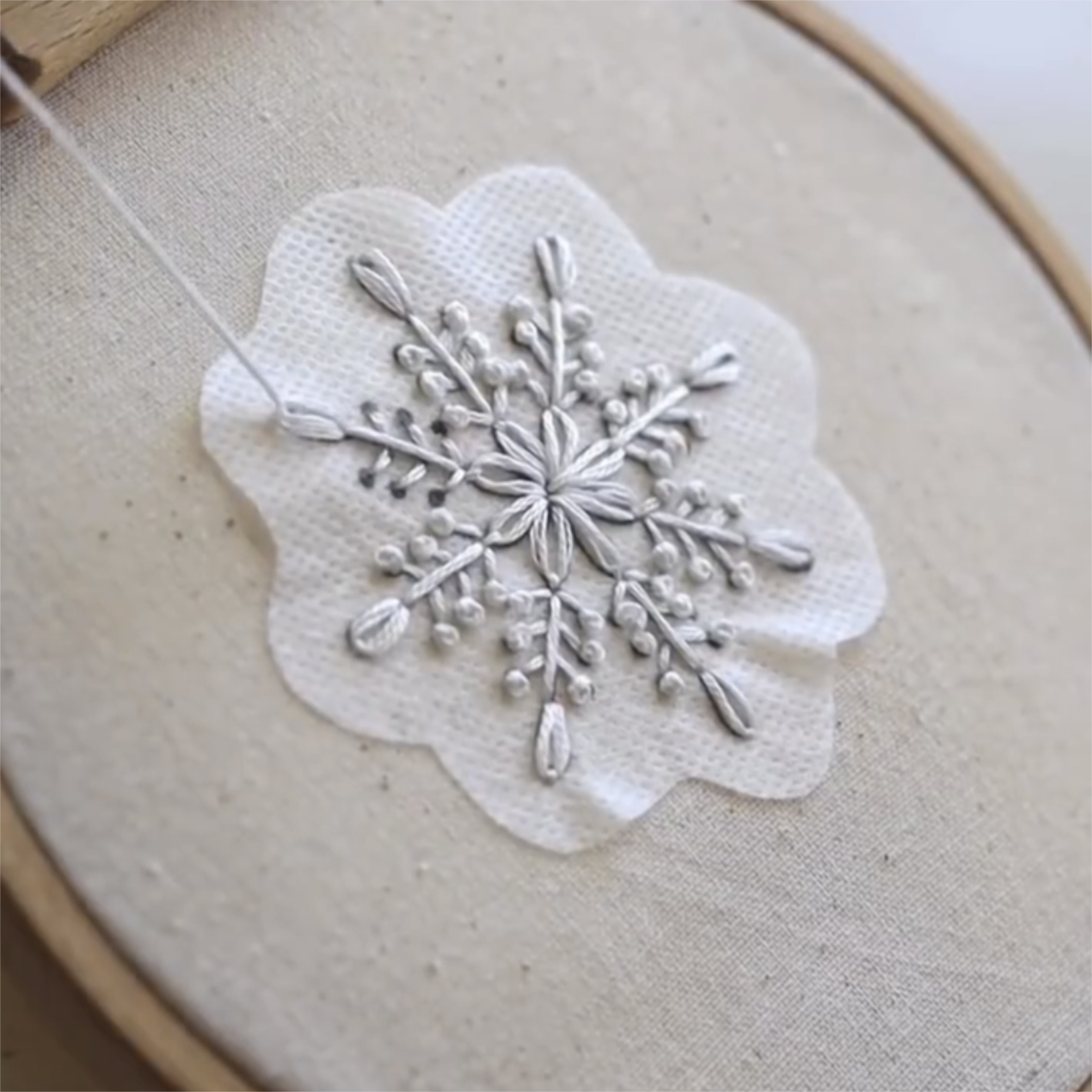 骨头搭架《雪花》自粘水溶底稿贴纸，手工刺绣diy免底稿,居家布艺,其他/配件/DIY/缝纫,淘宝优惠券,粉丝福利购,淘宝优惠卷