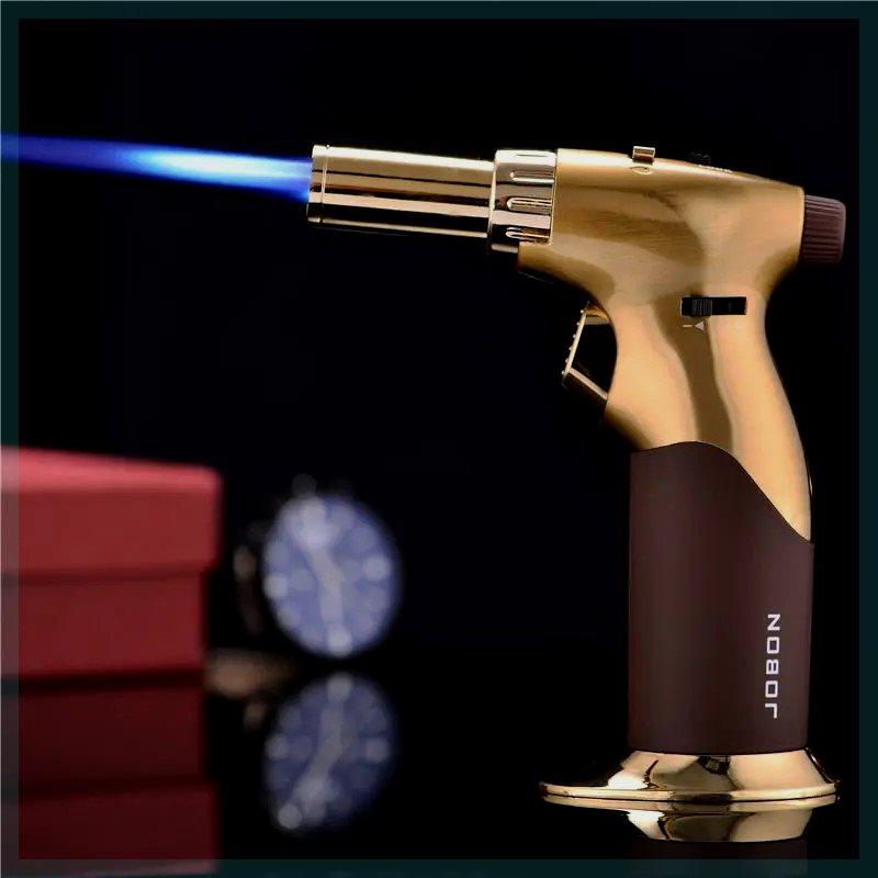 抖音同款中邦高温验金点艾灸条雪茄直冲打火机厨房点火器烘焙蓝焰