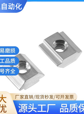 铝型材T型滑块螺母 AHN21 23-206/308/408/4010-M3/M4/M5/M6/M8