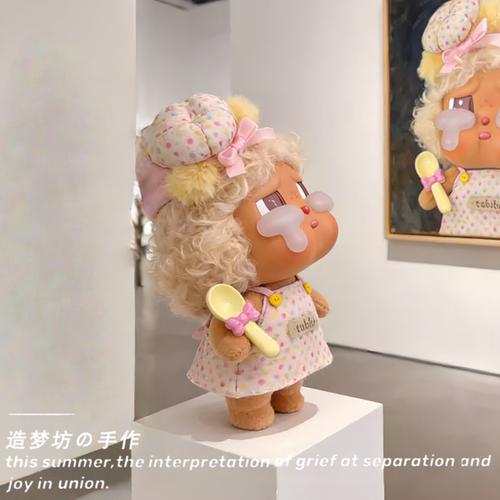 泡泡玛特服装crybaby娃衣全速起航衣服哭娃搪胶夏新品搪胶挂件