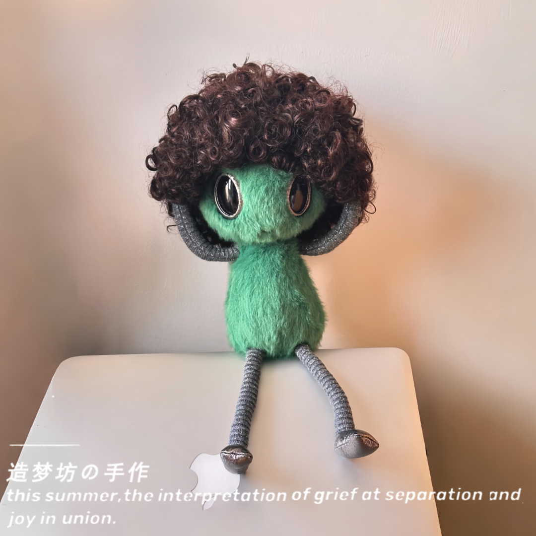 jellycat外星人衣服玩偶太空娃娃娃衣换装假发头套帽子着替配件图片