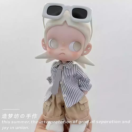 嘎子姐可动人偶娃衣zsiga八分之一可动人偶衣服姜饼人眼镜配饰件