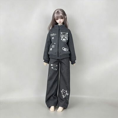 适用于bjd4分娃衣四6套