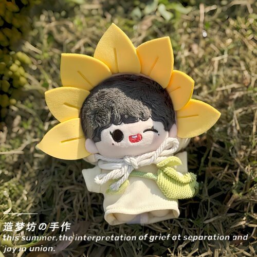 孙颖莎同款联名肯德基福小莎娃衣公仔衣服娃娃着替玩偶10cm配饰
