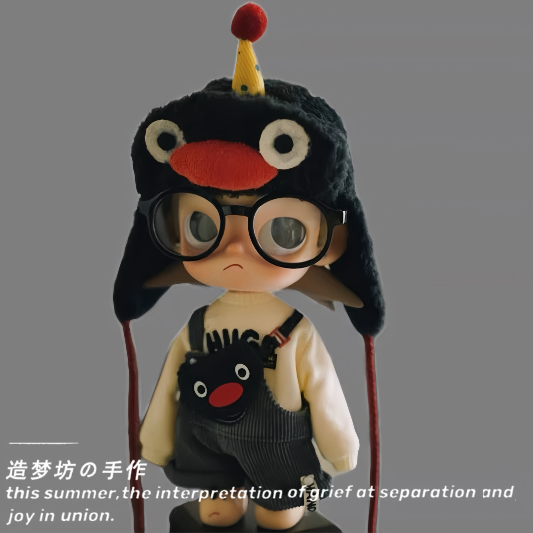 适用于泡泡玛特zsiga可动人偶衣服嘎子姐八分之一娃衣姜饼人二代图片