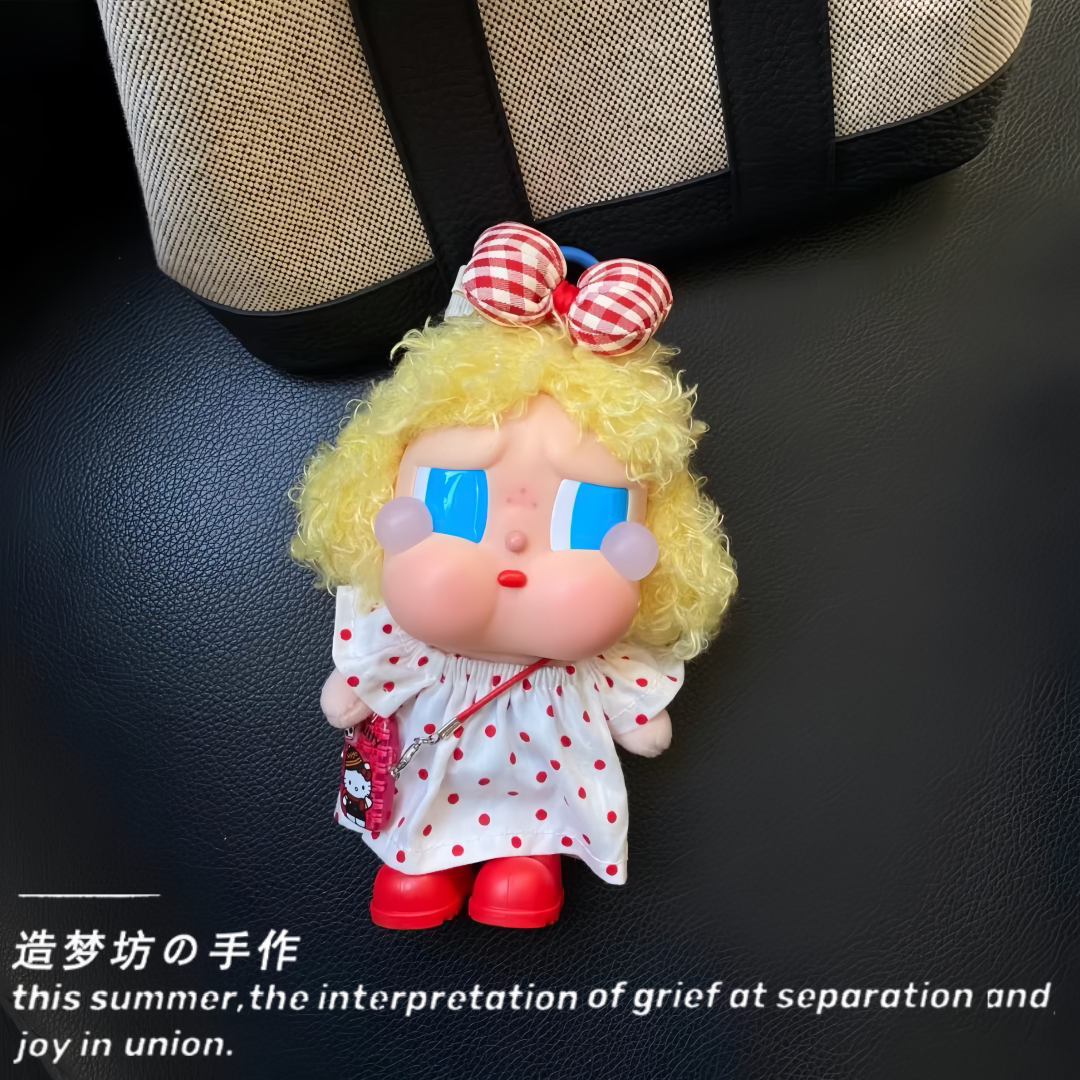 适用于哭娃娃衣日光沐浴crybaby度假系列vacation搪胶挂件衣服装