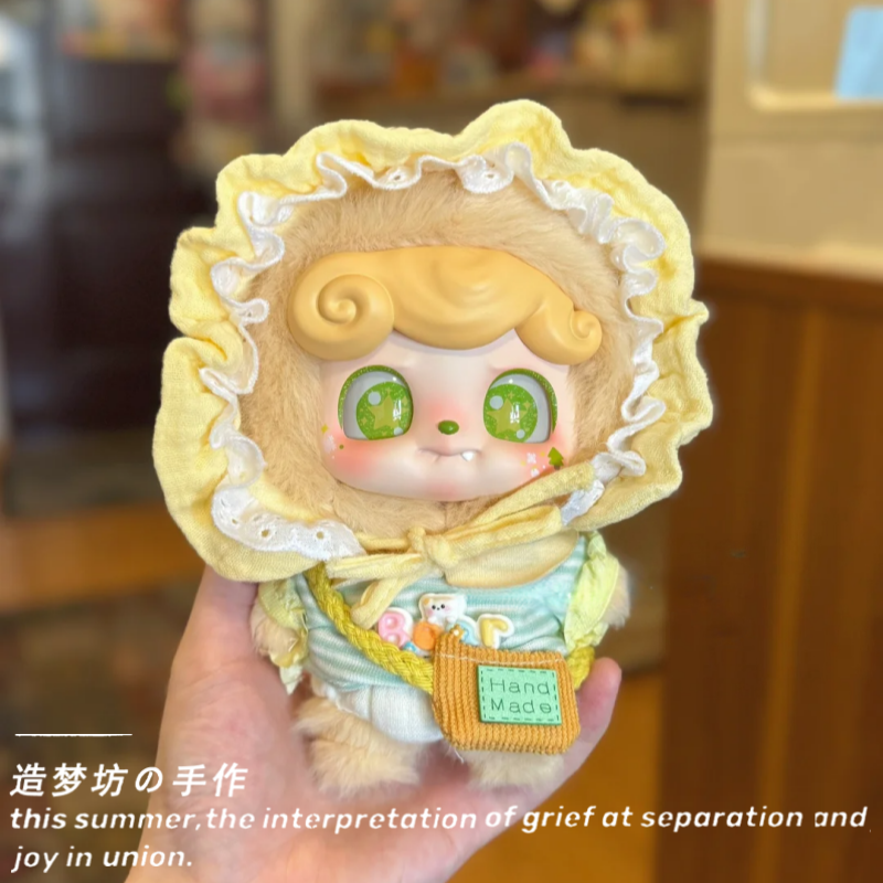 Q宝娃衣今天出去玩套装搪胶玩偶衣服挂件帽子眼镜套装包包配饰