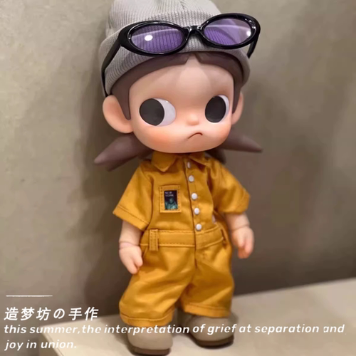 适配zisga娃衣molly可动人偶BJD1/8分20cm嘎子姐拽姐连体工装衣服