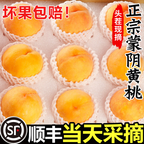 纯甜蒙阴黄桃丨顺丰包邮！