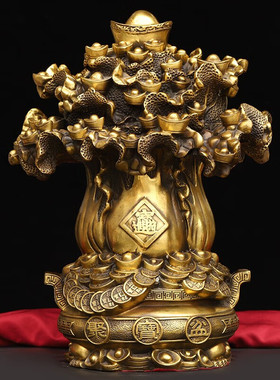 通用济凯黄铜摆件中式