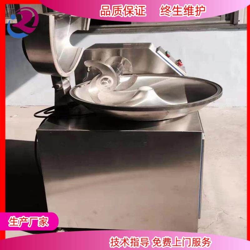 80斩拌机肉块125斩拌机肉制品加工滚揉机肉类馅料滚揉机加工