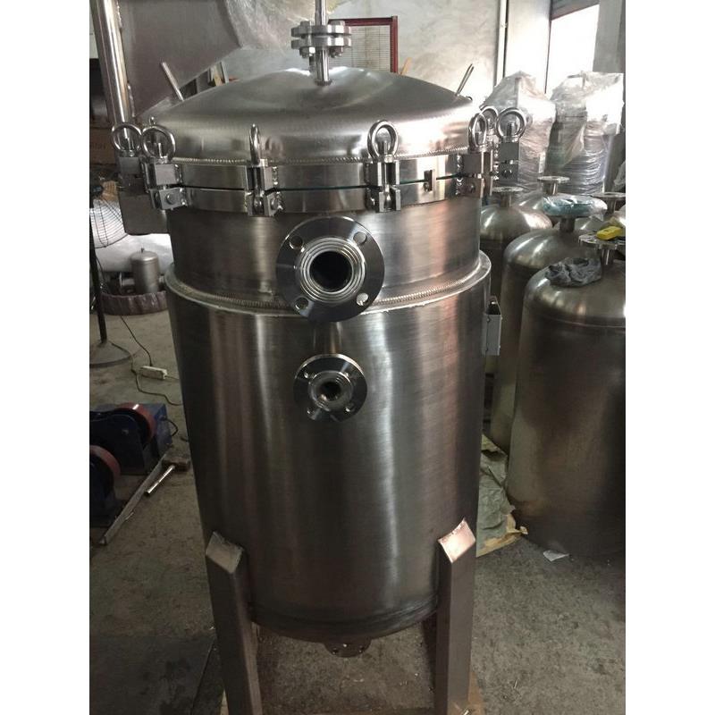 BWDL-5P-2.5M2保温夹套袋式过滤器不锈钢多袋过滤器袋式过滤器