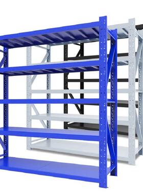 雅特尔5层轻型仓储货架1000*500*2000储物抗压钢架商用隔层