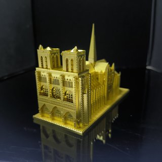 百款古建筑 3D立体金属热卖拼图DIY手工制作益智拼装模型成人玩具