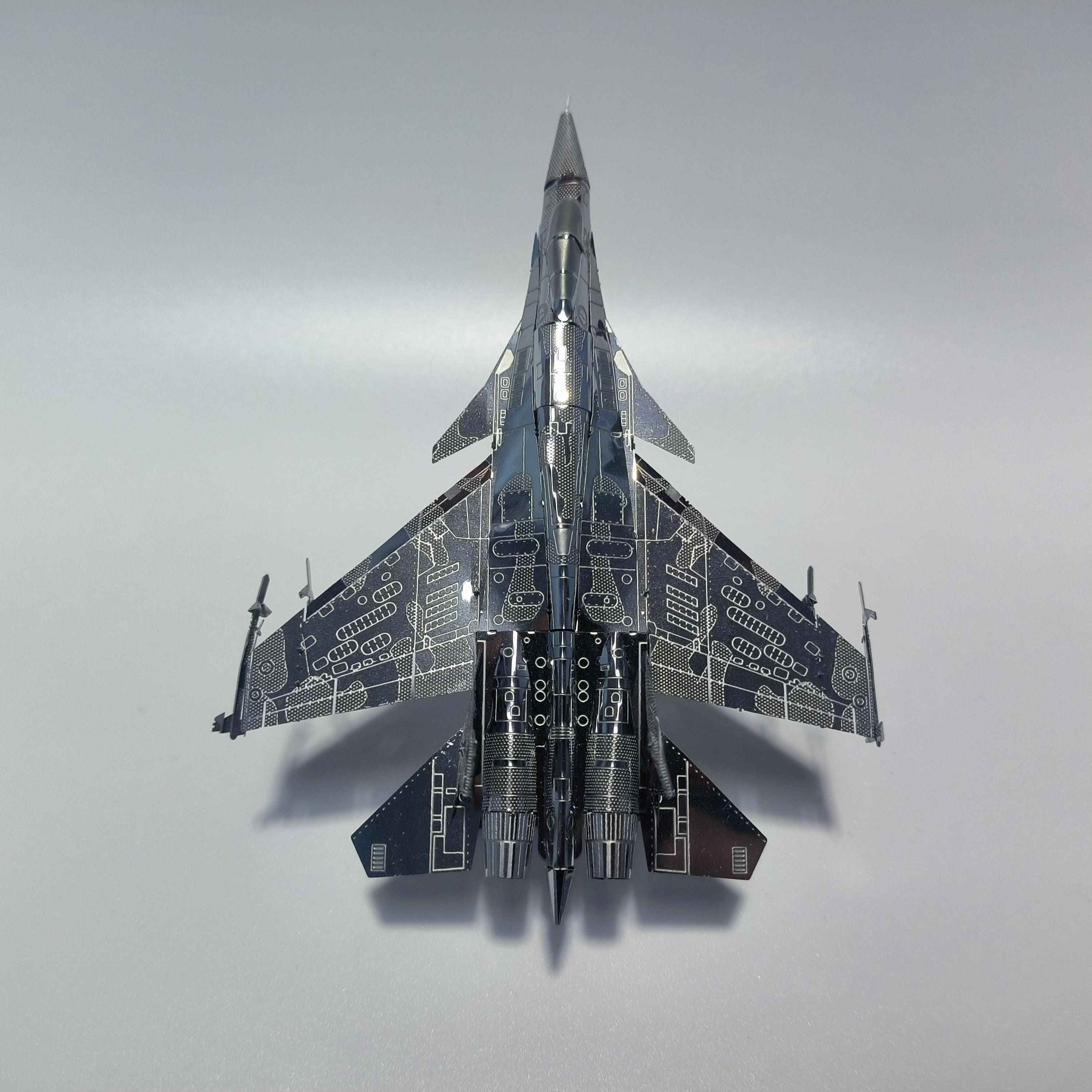 歼15飞机模型拼装金属玩具