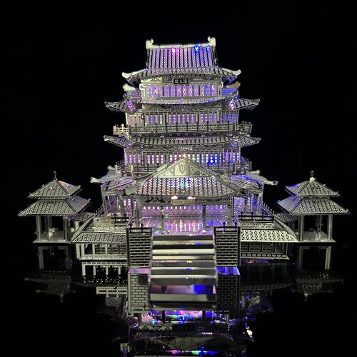 滕王阁序成人高难度金属拼装模型