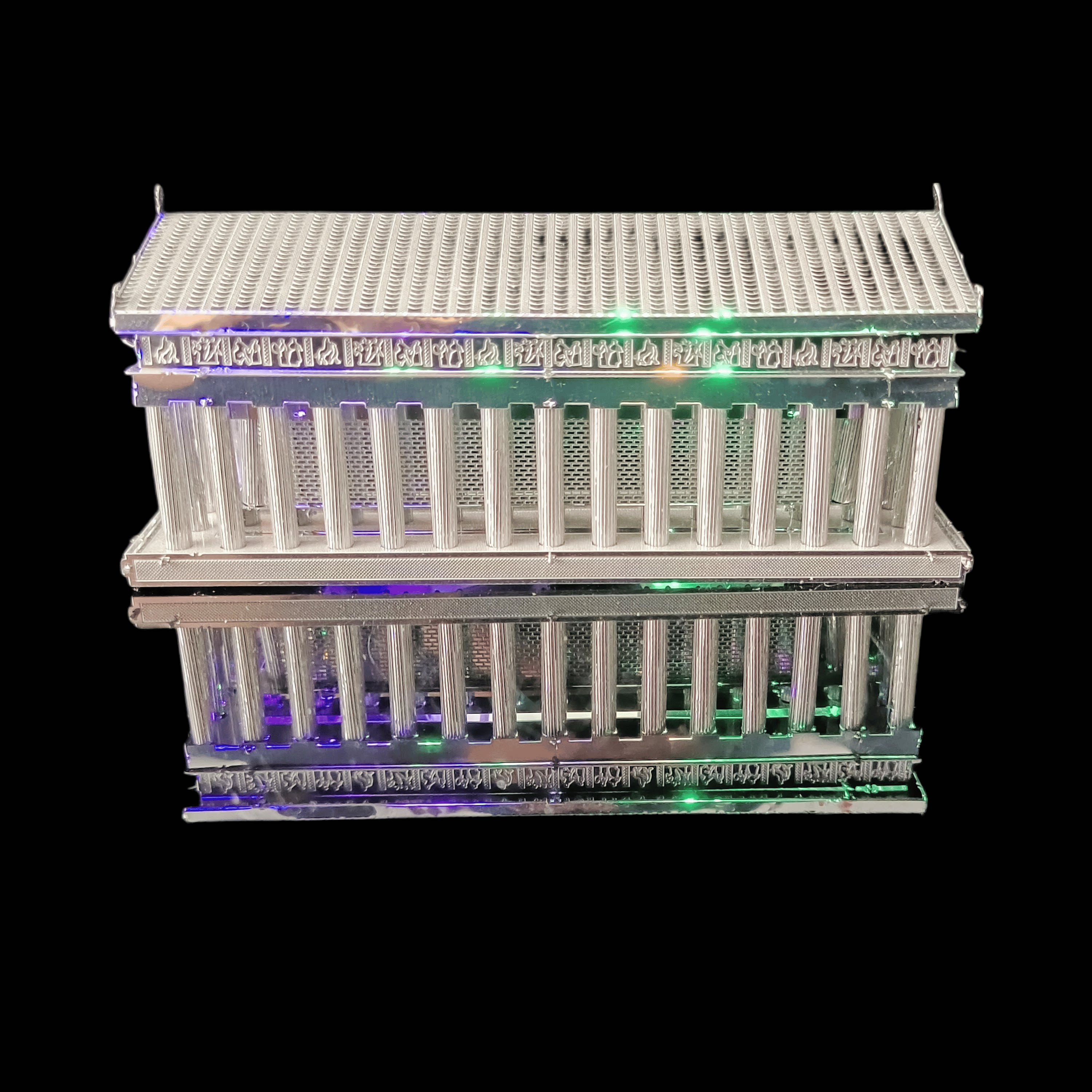 神秘的 雅典娜神庙 手工制作3D立体拼图拼装模型超难创意解压玩具图片