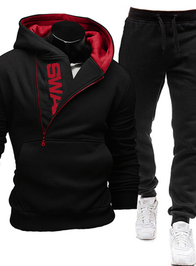 nylon tracksuit mensweatsuit men男休闲卫衣套装运动服