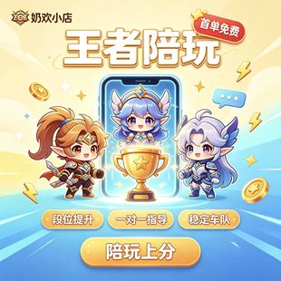 王者荣耀代打代练小国标省标排位战力赛娱乐陪玩带上分车队