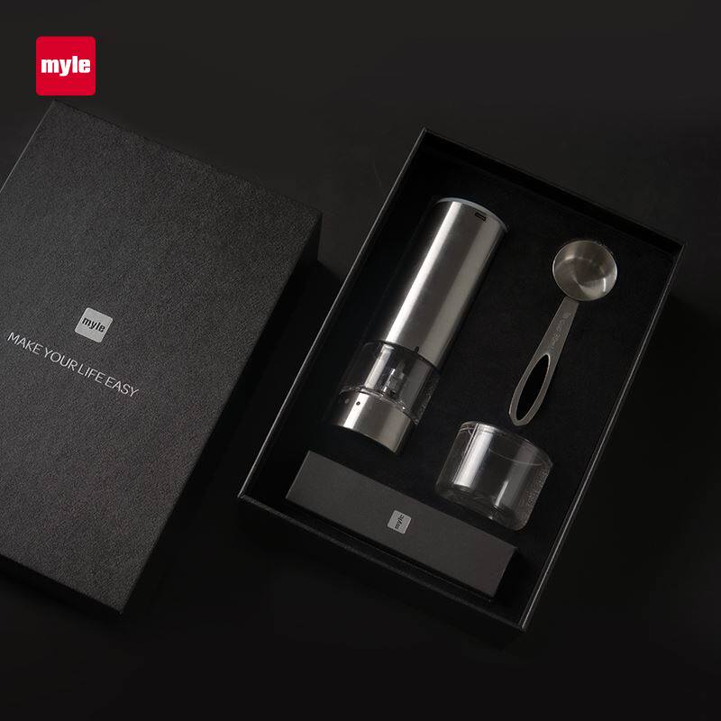 myle电动磨豆机咖啡豆研磨机便携式家用小型咖啡豆现磨手冲咖啡机